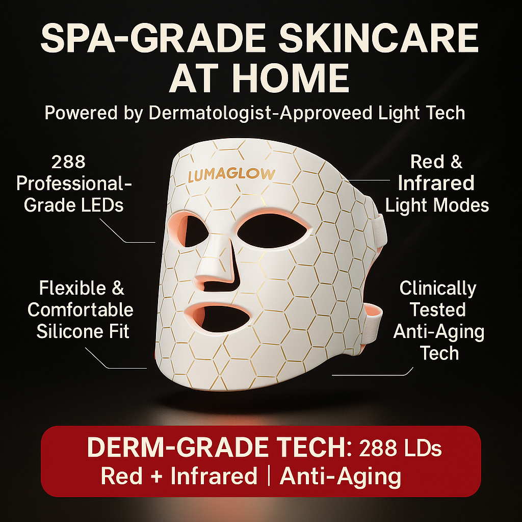 LumaGlow 7-Color LED Mask