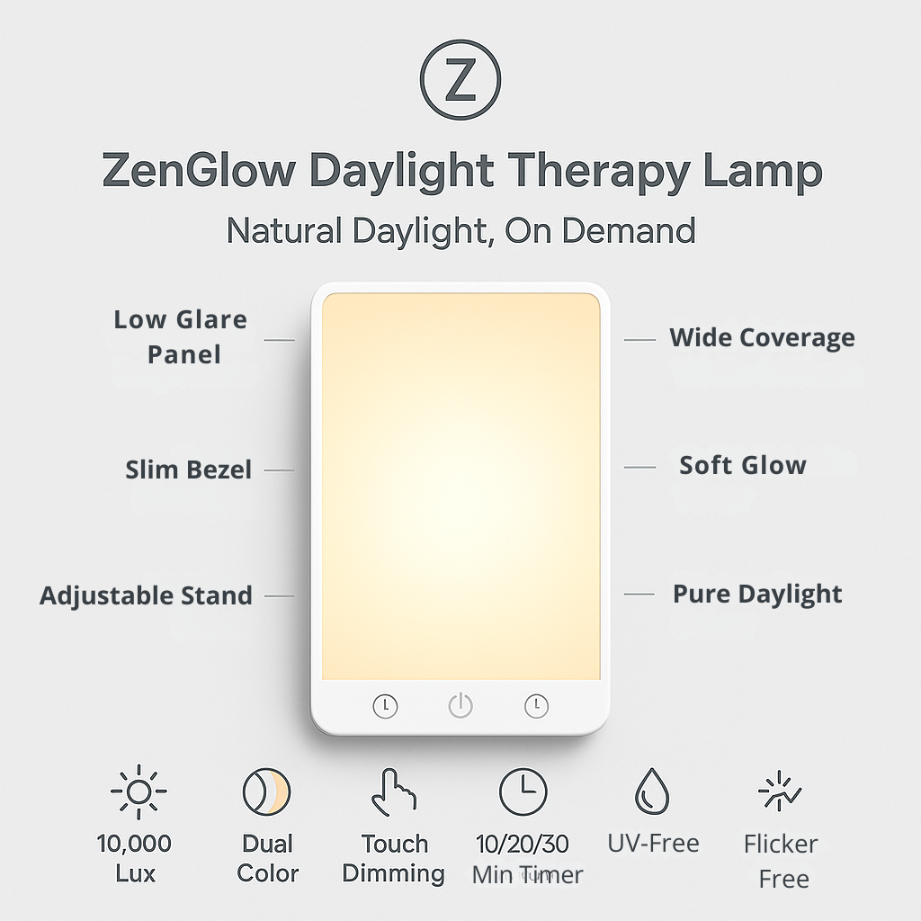 Zenglow Light Therapy Lamp