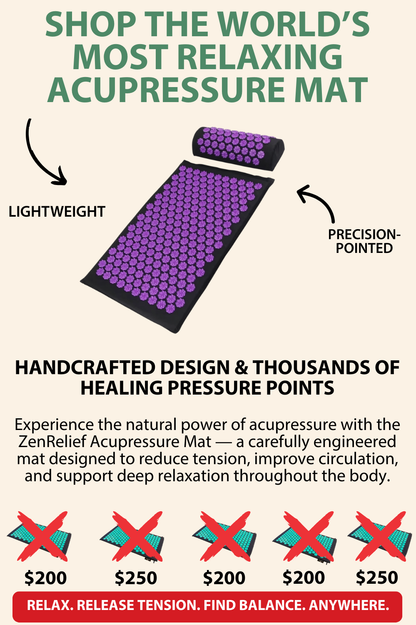 ZenRelief Pain Relief Acupressure Mat
