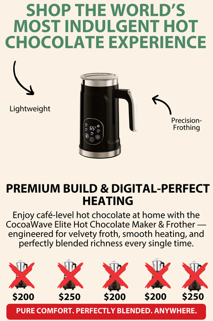 CocoaWave Elite Hot Chocolate Maker & Frother
