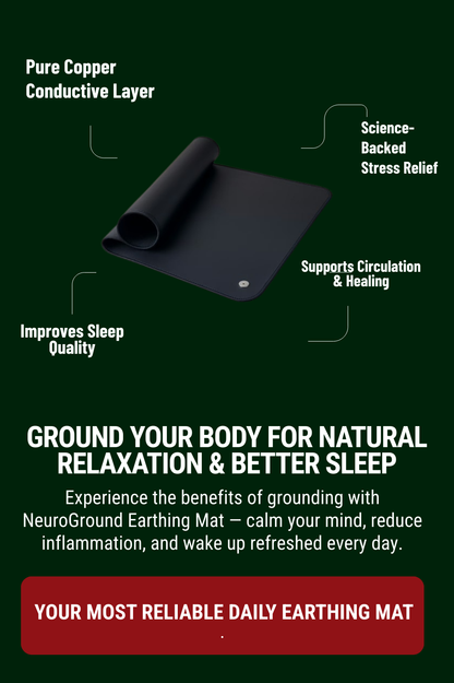 NeuroGround Earthing Mat – Science-Backed Stress Relief & Better Sleep