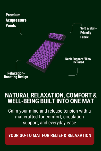 ZenRelief Pain Relief Acupressure Mat