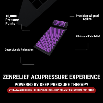 ZenRelief Pain Relief Acupressure Mat