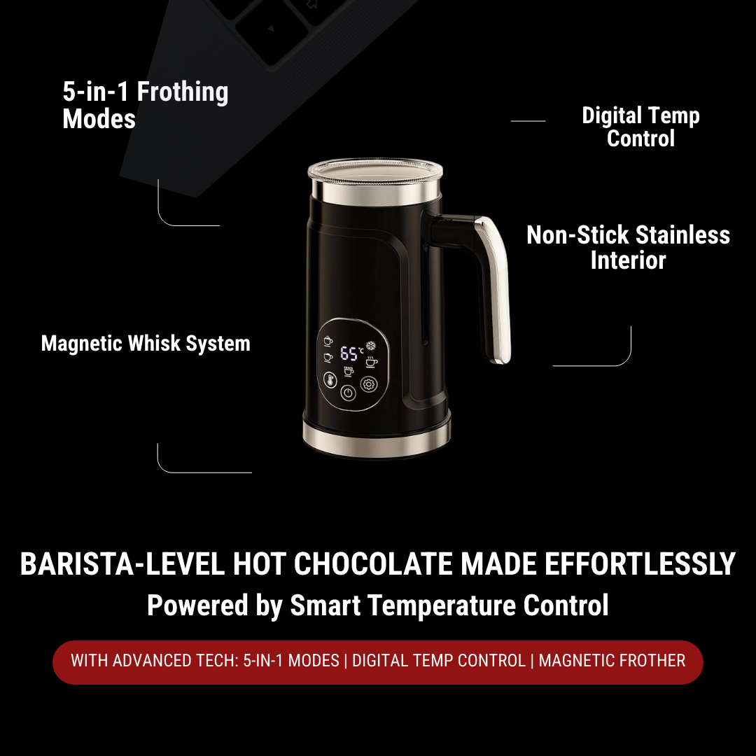 CocoaWave Elite Hot Chocolate Maker & Frother