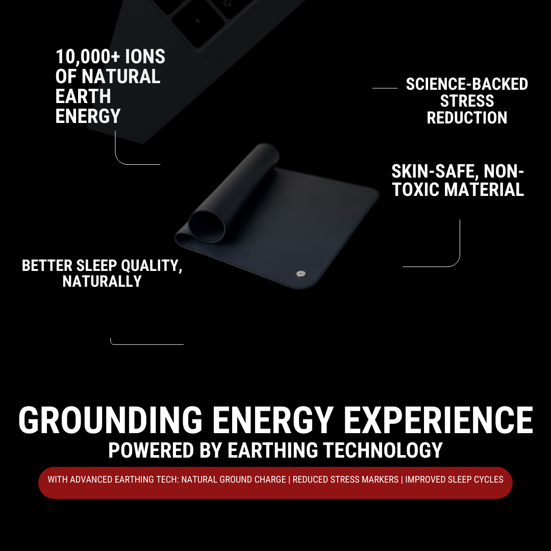 NeuroGround Earthing Mat – Science-Backed Stress Relief & Better Sleep