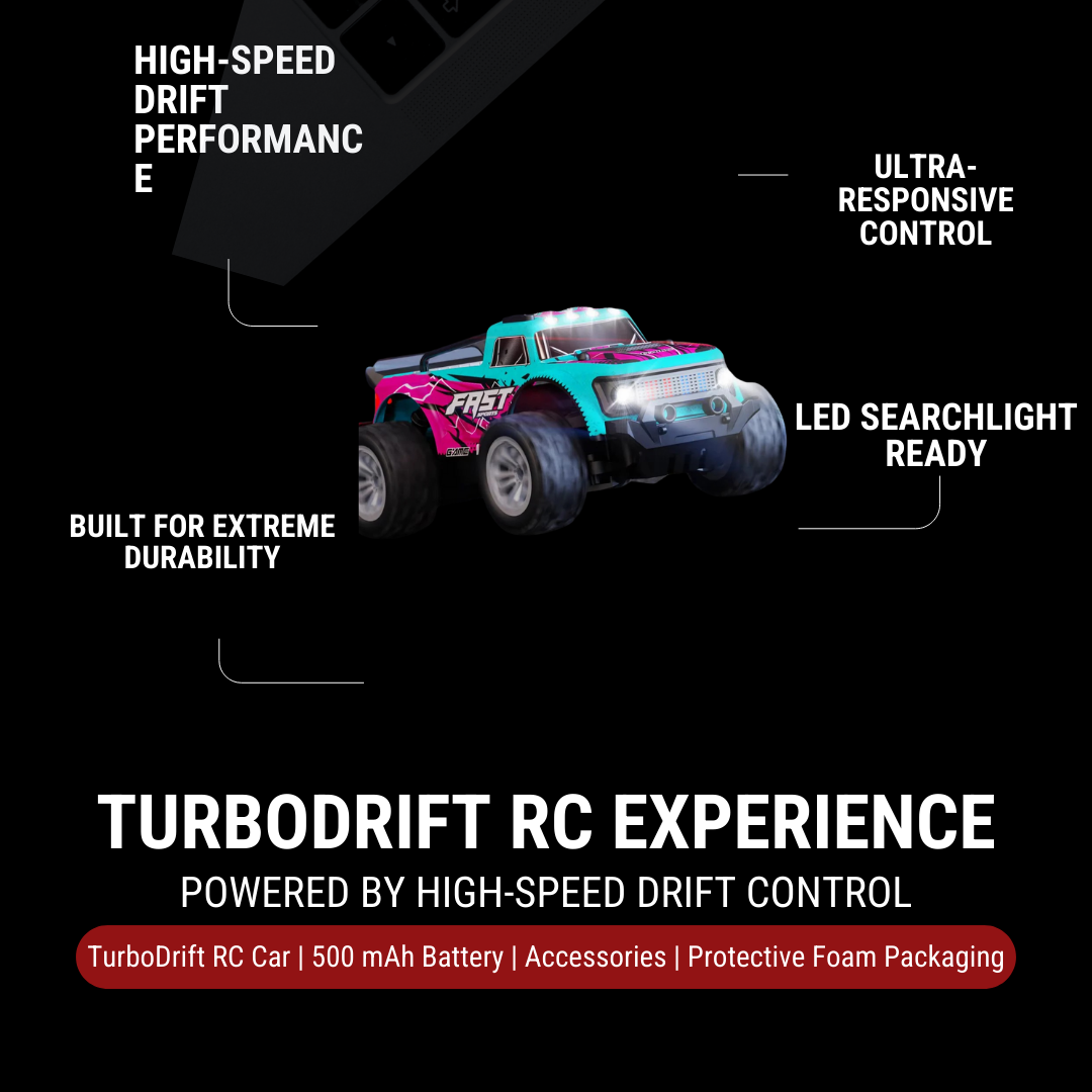 TurboDrift RC Car – High-Speed Off-Road Remote Control Racer
