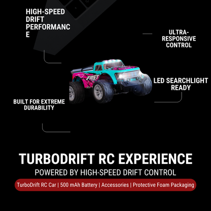 TurboDrift RC Car – High-Speed Off-Road Remote Control Racer
