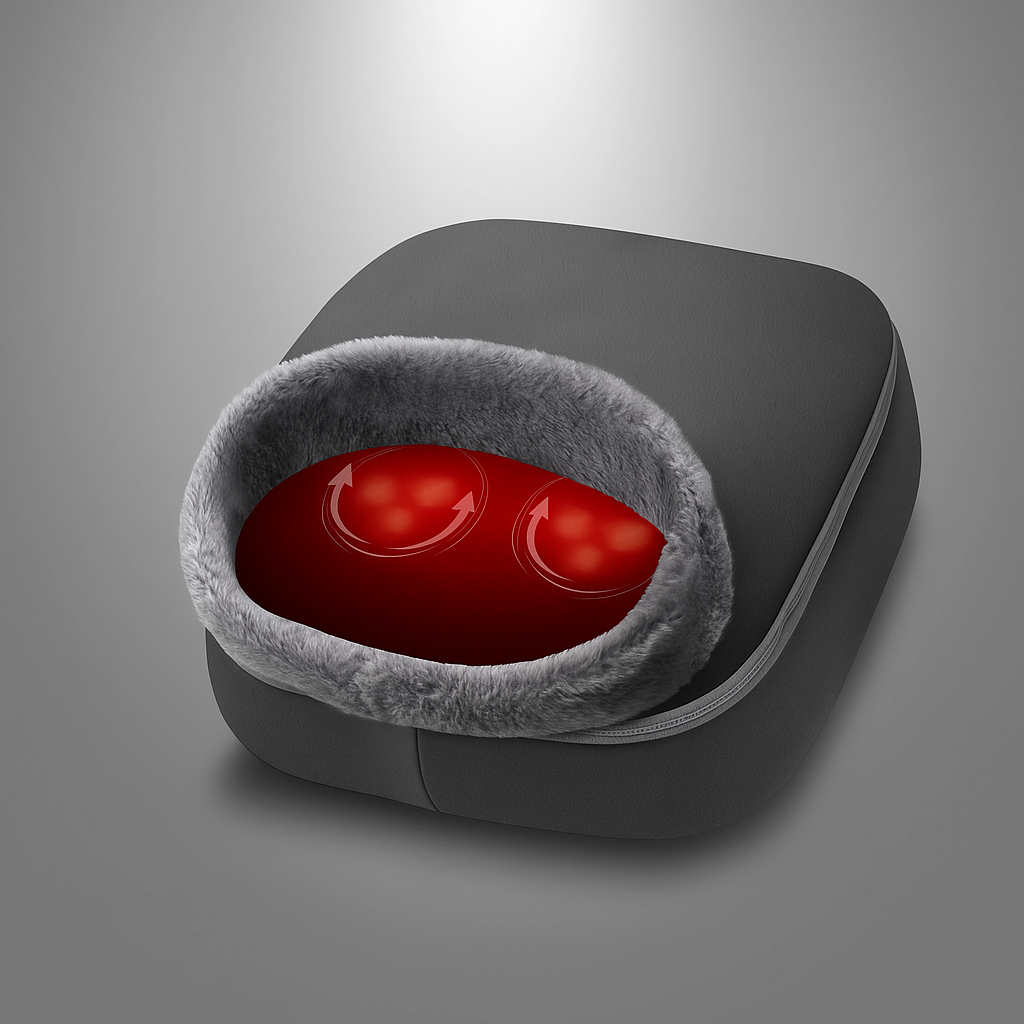 ThermaSoothe Luxe – Heated Shiatsu Foot Massager