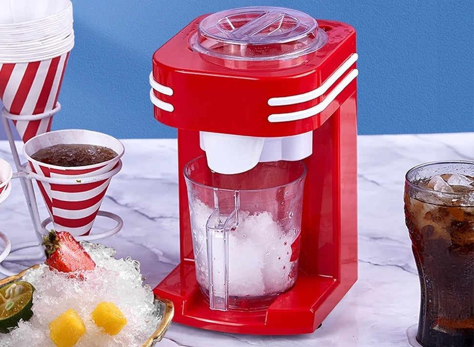 Glaciova Slushy Maker – Fast Portable Ice Crusher