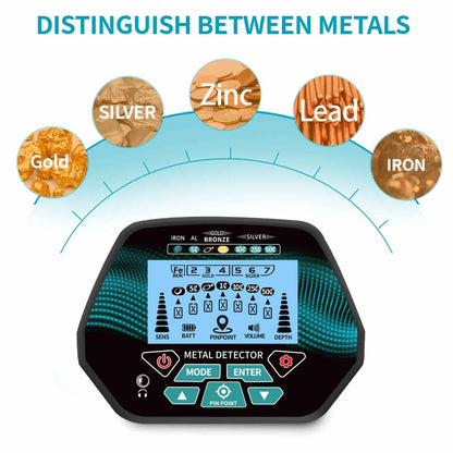 MagnaFind Pro Waterproof Metal Detector