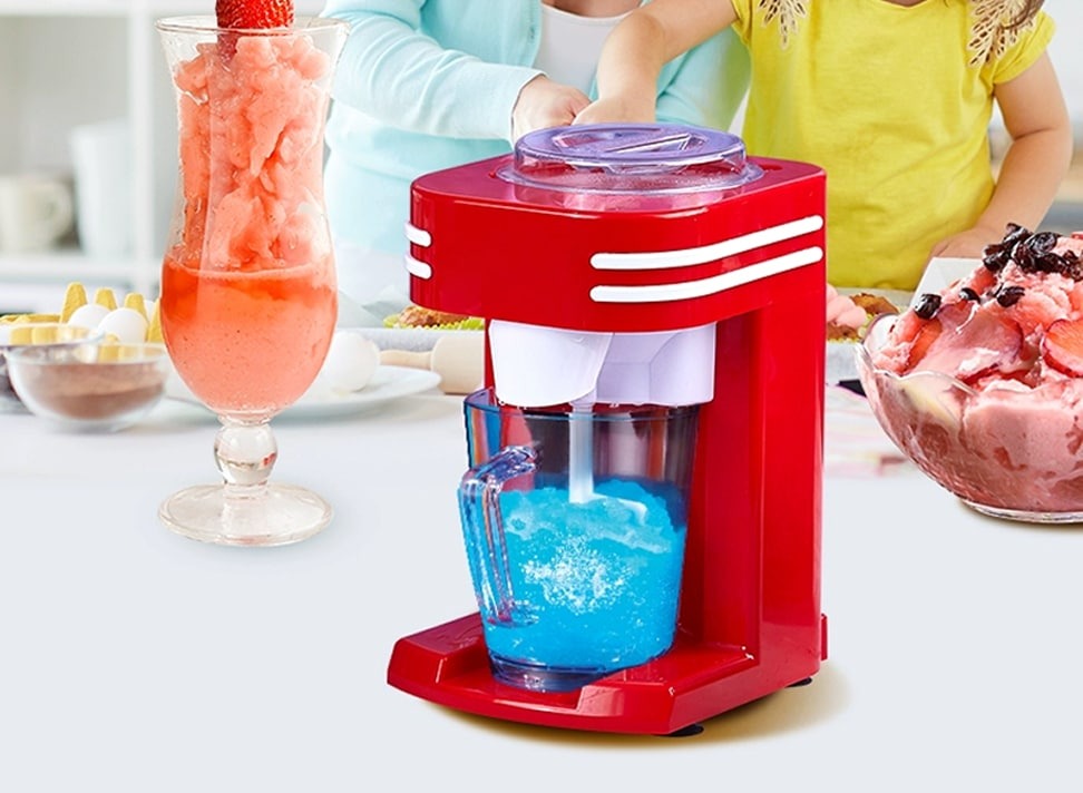 Glaciova Slushy Maker – Fast Portable Ice Crusher