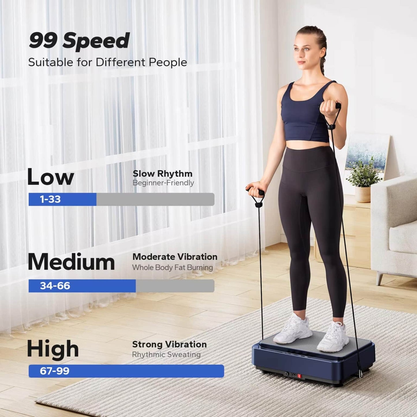 FitVibe Max – Whole Body Vibration Exercise Plate