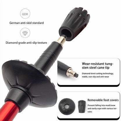 AeroTrek Compact Hiking Poles – Durable, Foldable & Adventure-Ready