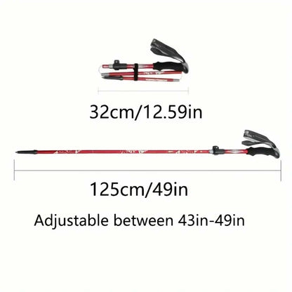 AeroTrek Compact Hiking Poles – Durable, Foldable & Adventure-Ready