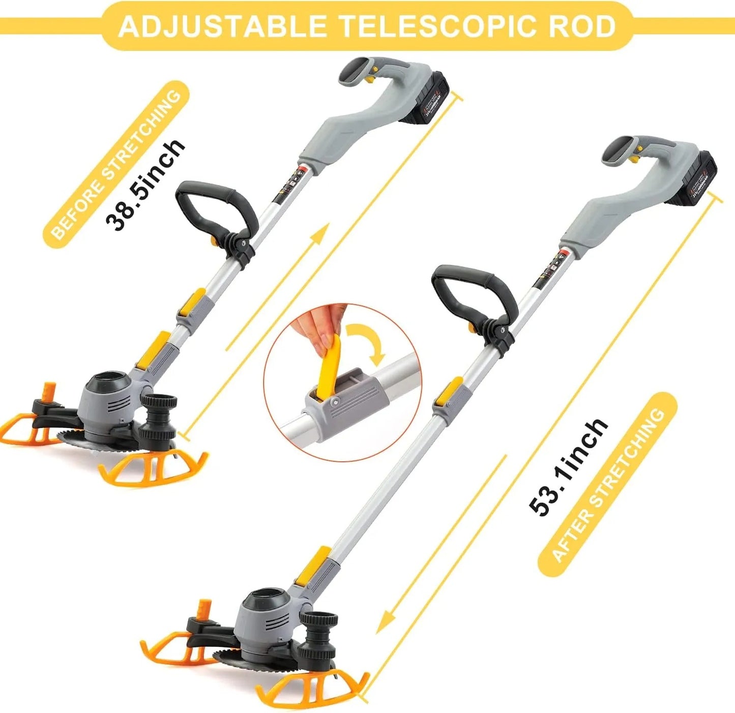 EcoBlade FlexTrim Cordless Grass & Weed Trimmer