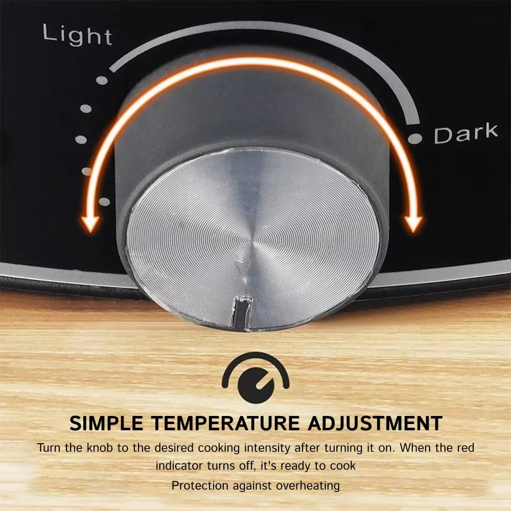 GlideCrêpe Pro Non-Stick Electric Crepe Maker