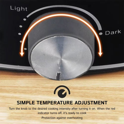 GlideCrêpe Pro Non-Stick Electric Crepe Maker