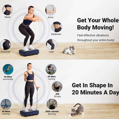 FitVibe Max – Whole Body Vibration Exercise Plate