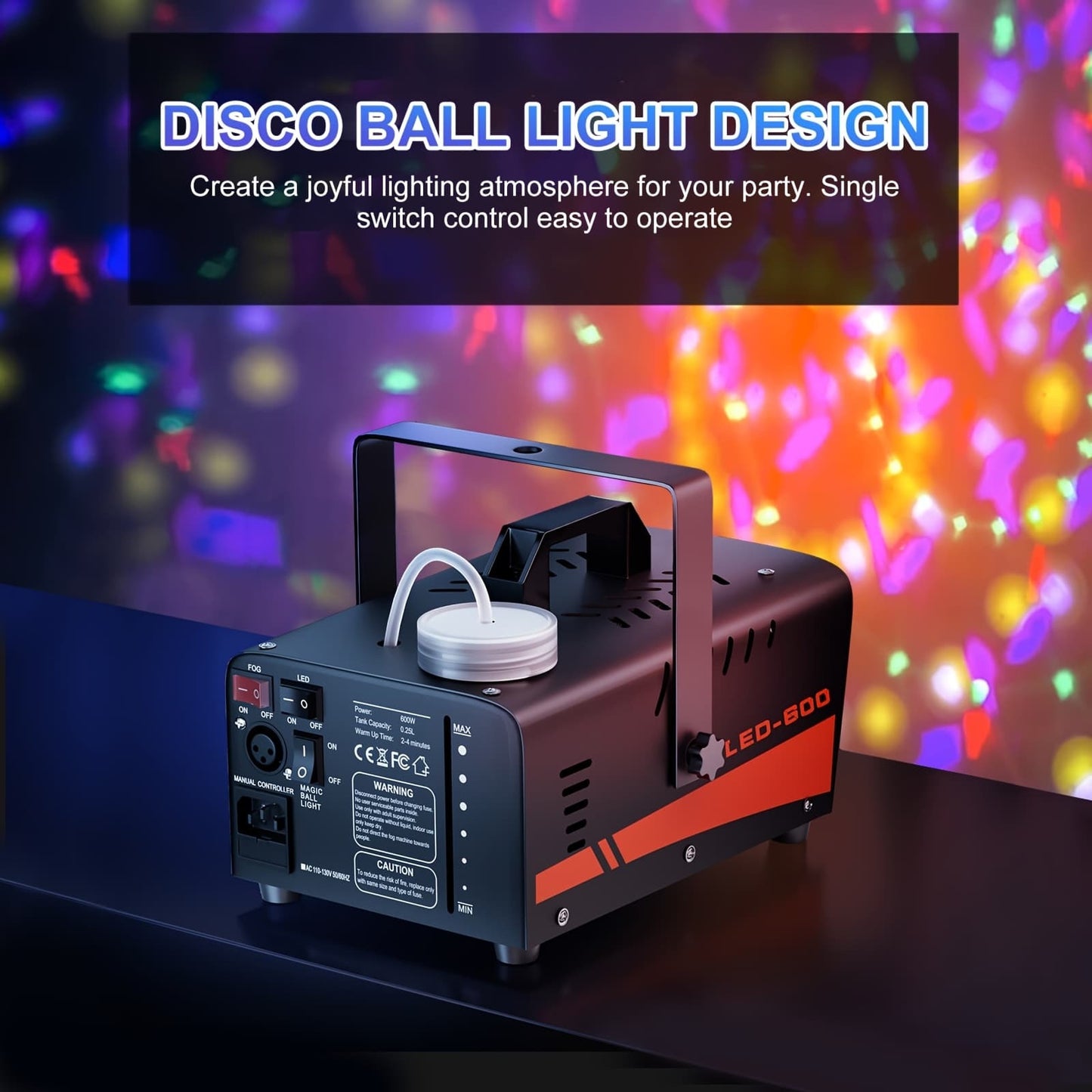 AeroMist FX LED Fog Machine