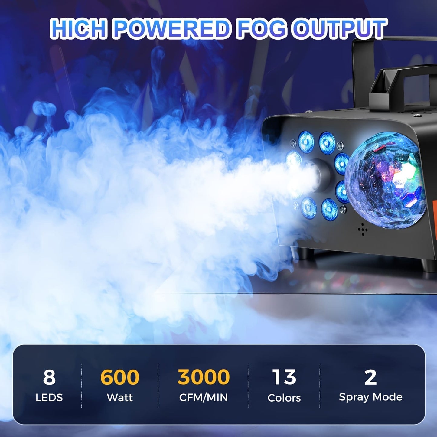 AeroMist FX LED Fog Machine