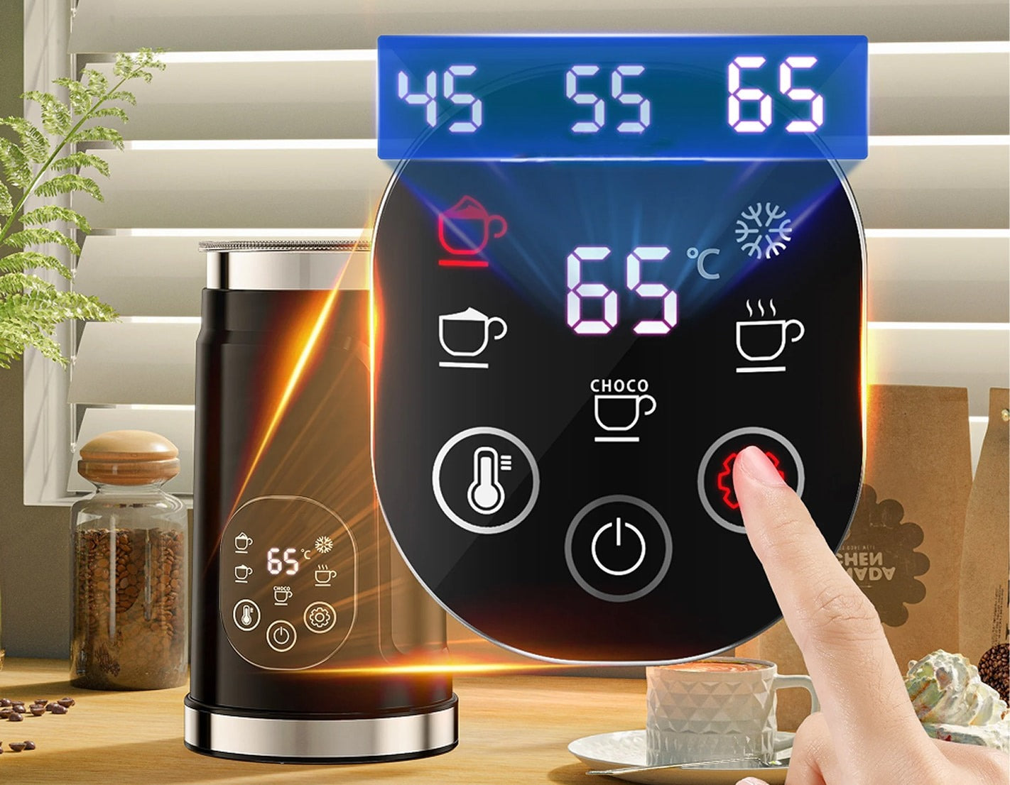 CocoaWave Elite Hot Chocolate Maker & Frother