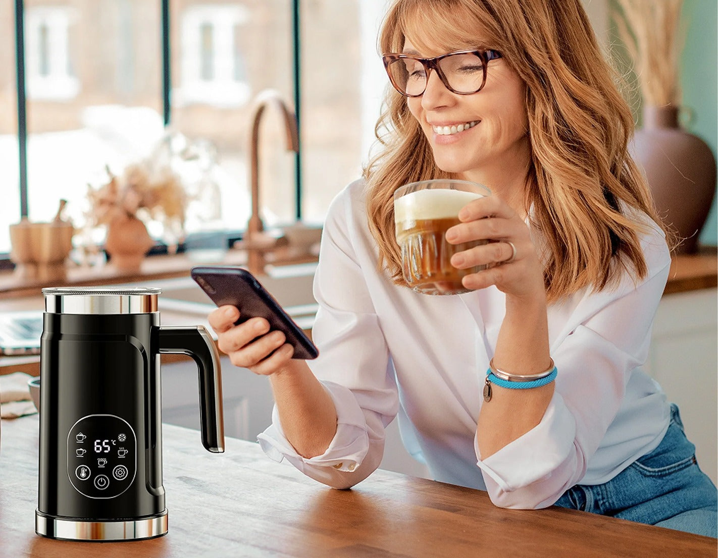 CocoaWave Elite Hot Chocolate Maker & Frother