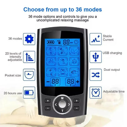 NeuroVibe Smart TENS & EMS Pain Relief Unit