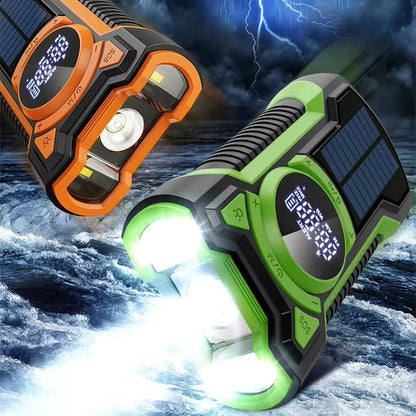 SafeWave Emergency Radio – Solar & Hand Crank Power Bank