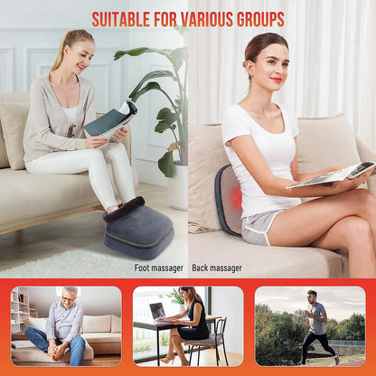 ThermaSoothe Luxe – Heated Shiatsu Foot Massager