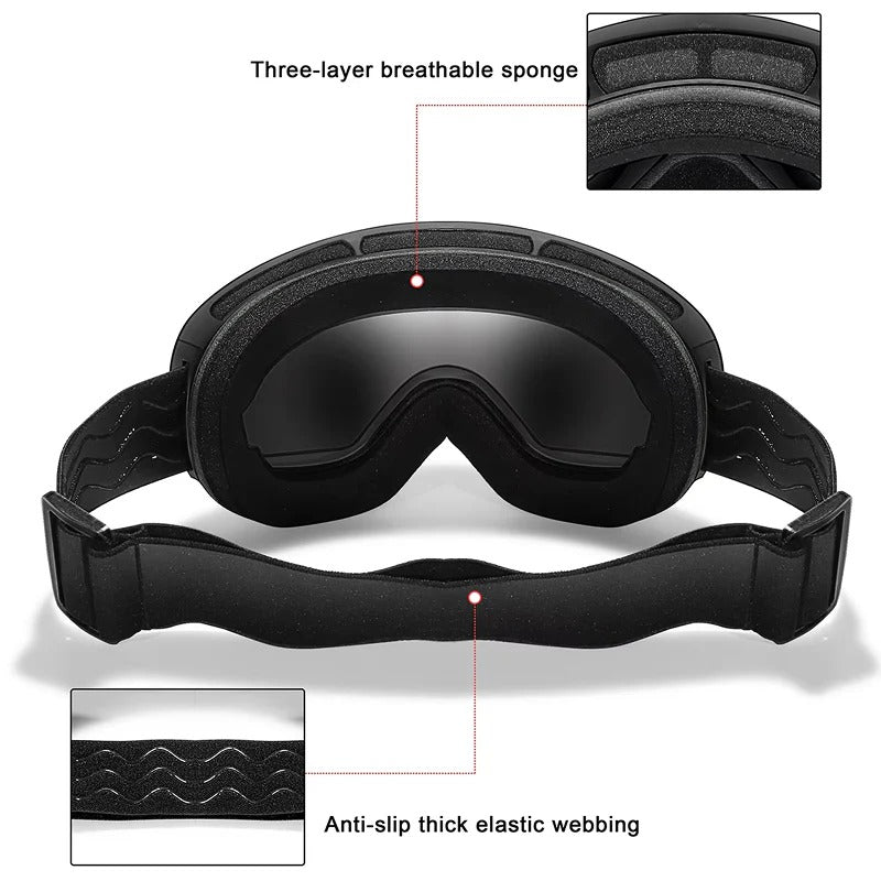 NordicGlare X1 Polarized Snow Goggles