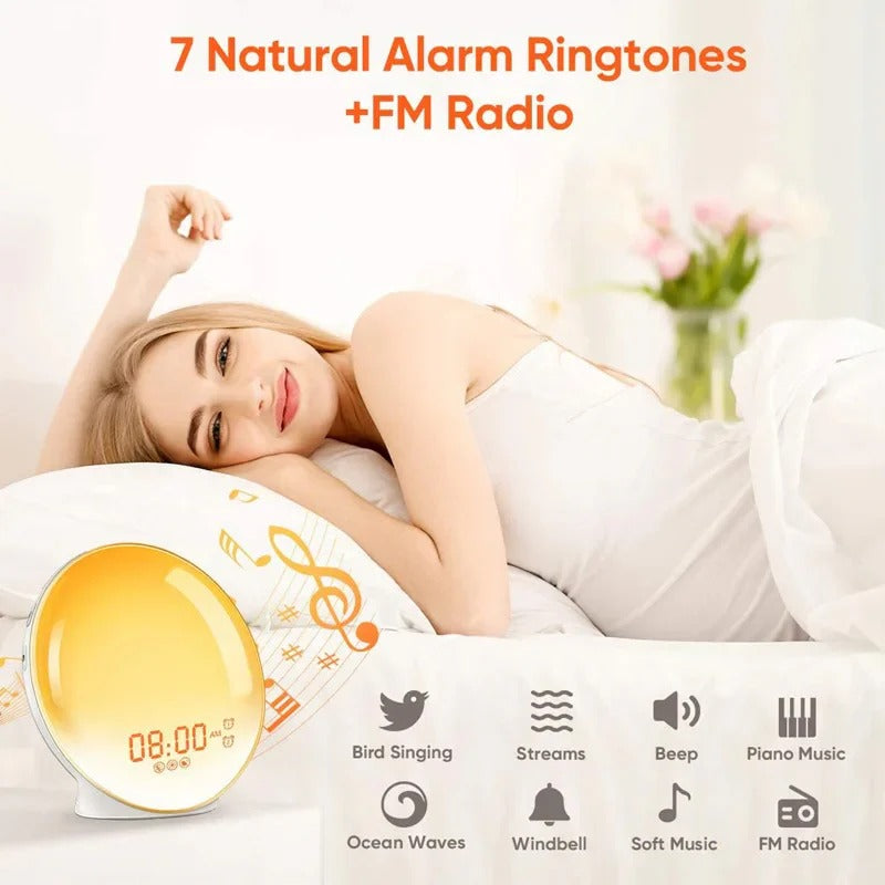 LumoRise Smart Sunrise Alarm Clock