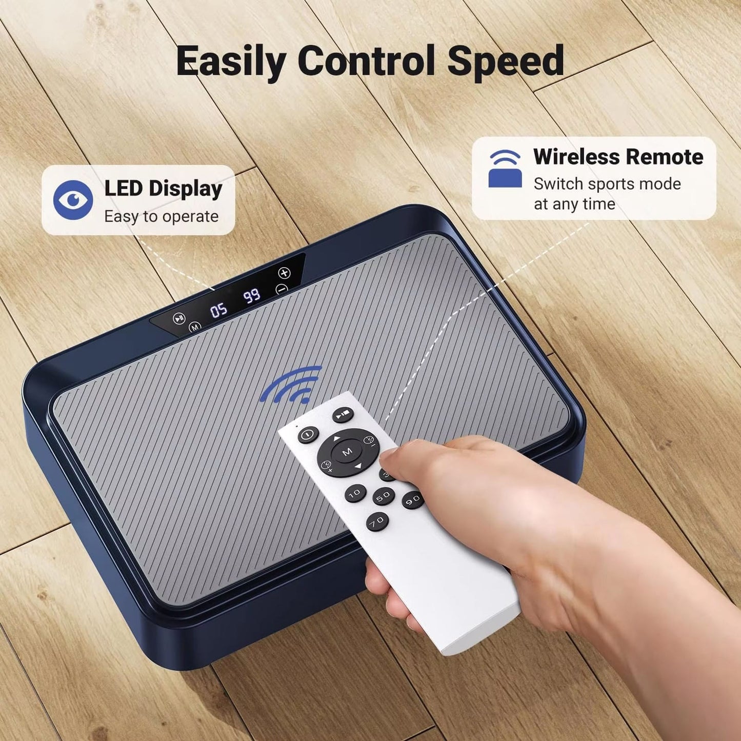 FitVibe Max – Whole Body Vibration Exercise Plate