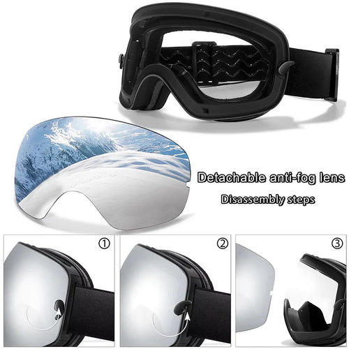 NordicGlare X1 Polarized Snow Goggles