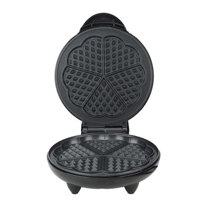 Crispella Heart Waffle Maker – 1000W Stainless Steel