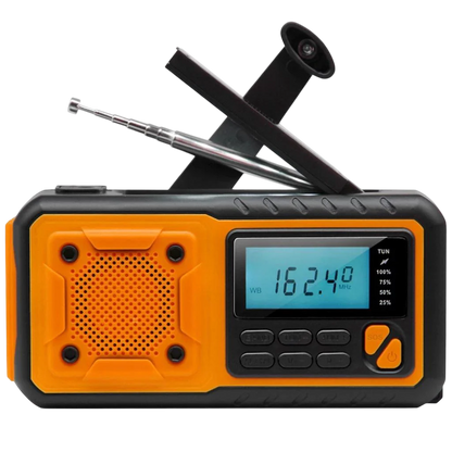 VoltGuard X4 – Solar Crank Wind UP Radio